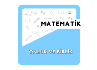 1. Sınıf Onluk ve Birlik