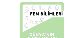 3. Sınıf Dünya’nın Katmanları