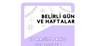 10 Kasım Atatürk’ü Anma Pano Çalışmaları