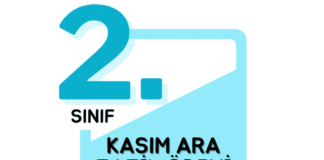 2. Sınıf Kasım Ara Tatil Ödevi