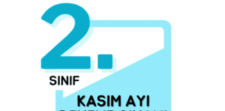 2. Sınıf Deneme Sınavı Kasım Ayı