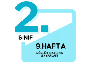 2. Sınıf 9. Hafta Çalışmaları