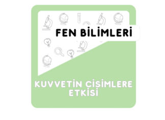 4. Sınıf Kuvvetin Cisimlere Etkisi