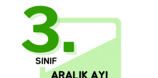 3. Sınıf Deneme Sınavı Aralık Ayı