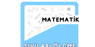 2. Sınıf Sıvıları Ölçme