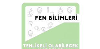 3. Sınıf Tehlikeli Olabilecek Maddeler