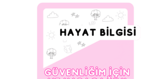 3. Sınıf Güvenliğim İçin Ne Yapacağımı Bilirim