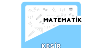 4. Sınıf Kesir Problemleri