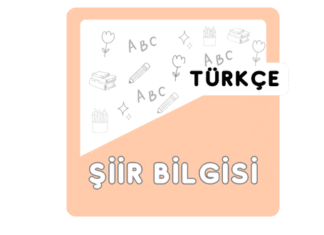 3. Sınıf Şiir Bilgisi