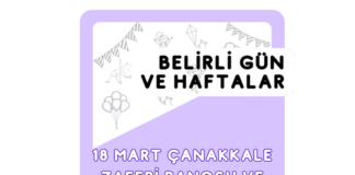 18 Mart Çanakkale Zaferi Pano