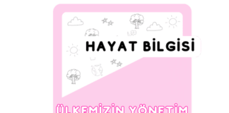 3. Sınıf Ülkemizin Yönetim Şekli