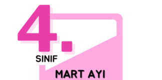4. Sınıf Deneme Sınavı Mart Ayı