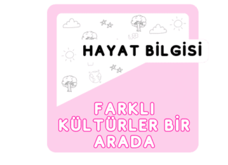 1. Sınıf Farklı Kültürler Bir Arada