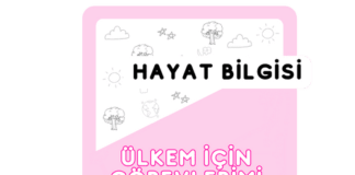 3. Sınıf Ülkem için Görevlerimi Yaparım