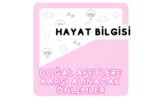 2. Sınıf Doğal Afetlere Karşı Alınacak Önlemler