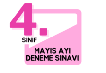 4. Sınıf Deneme Sınavı Mayıs Ayı